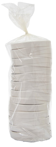 Lid Paper Non-vented Spiral Wound White