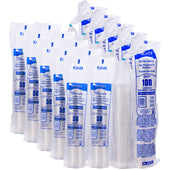 Container Plastic Grab & Go Kit Combo W/ Single Compartment Insert 3.5 Oz