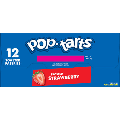 Poptart Strawberry Frosted 12 Ct