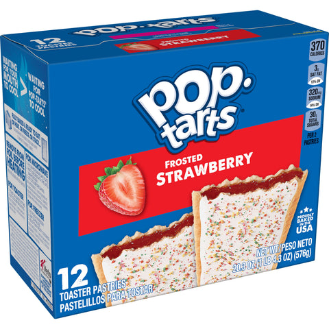 Poptart Strawberry Frosted 12 Ct
