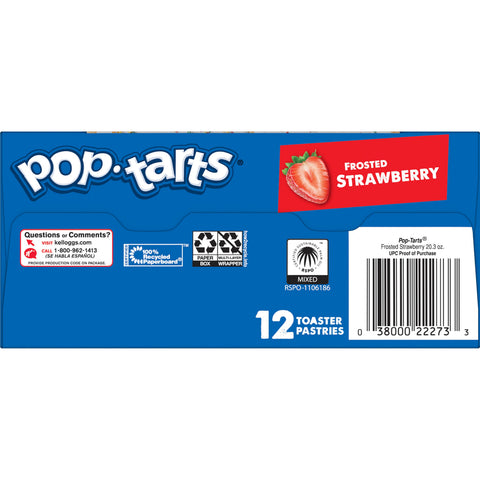 Poptart Strawberry Frosted 12 Ct