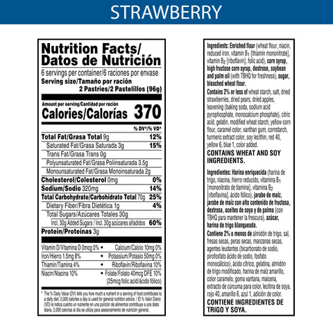 Poptart Strawberry Frosted 12 Ct