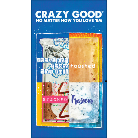 Pastry Pop Tart Smores Frosted 1.69 Oz Shelf Stable Twin Pack