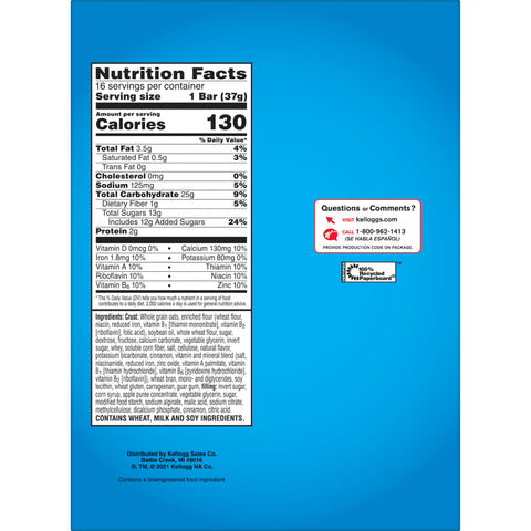 Cereal Bar Nutri-grain® Apple Cinnamon
