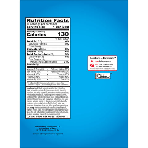 Cereal Bar Nutri-grain® Blueberry