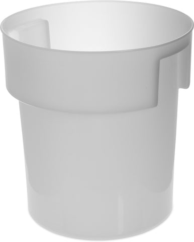 Carlisle BAINS MARIE CONTAINER WHITE 18 QT