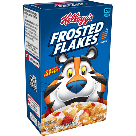 Cereal Frosted Flakes, 1.2 Ounce Each -- 70 Per Case