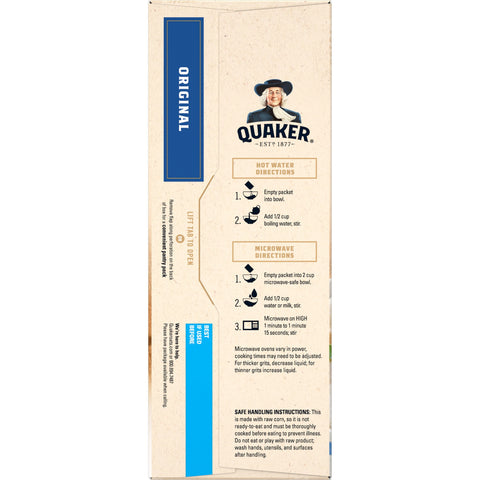 Quaker® CEREAL GRITS INSTANT REGULAR