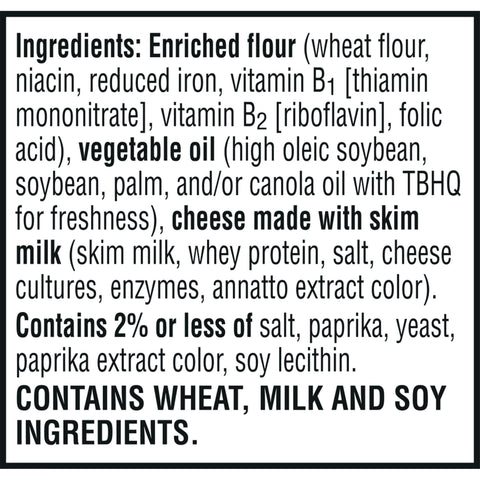 Cracker Cheez-it Original Baked Snack Cheese