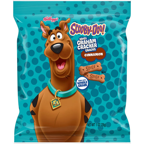 Scooby-Doo Cinnamon Graham Cracker Sticks - 1 oz. package, 210 per case