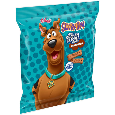 Scooby-Doo Cinnamon Graham Cracker Sticks - 1 oz. package, 210 per case