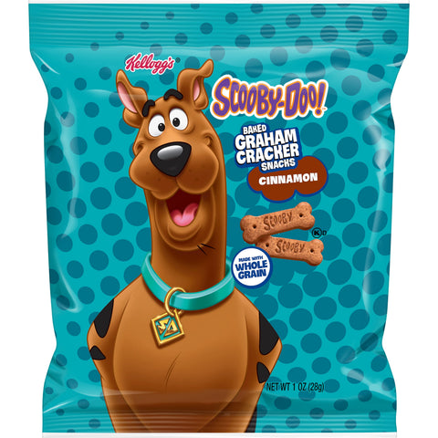Scooby-Doo Cinnamon Graham Cracker Sticks - 1 oz. package, 210 per case