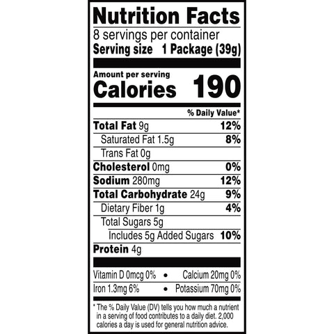 Keebler Toast and Peanut Butter Sandwich Cracker, 8 Ounce -- 12 per case.