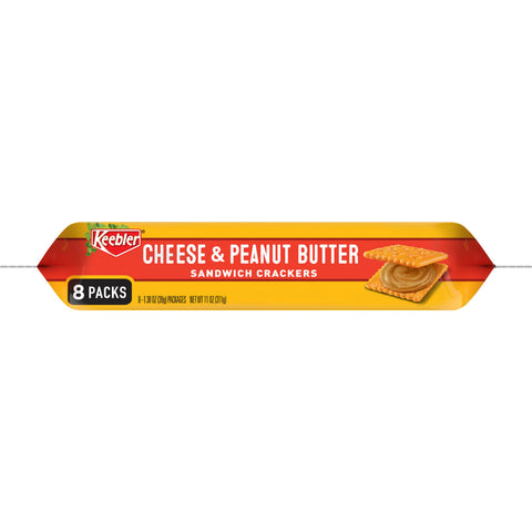 Keebler® CRACKER CHEESE & PEANUT BUTTER SANDWICH