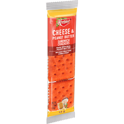 Keebler® CRACKER CHEESE & PEANUT BUTTER SANDWICH
