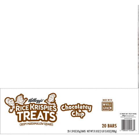 Snack Bar Rice Krispies Treats® Chocolatey Chip Made W/ Whole Grain