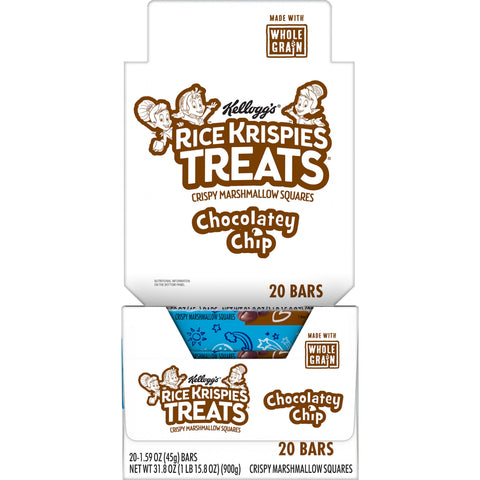 Snack Bar Rice Krispies Treats® Chocolatey Chip Made W/ Whole Grain