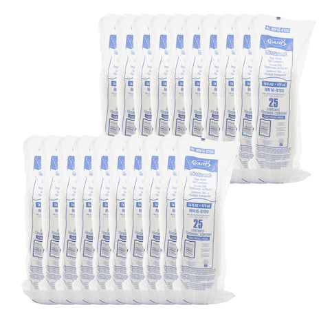 Dart MicroGourmet Polypropylene Translucent Food Container, 16 Ounce -- 500 per case