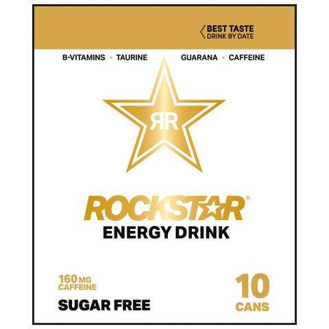 Rockstar® DRINK ENERGY SUGAR FREE CAN