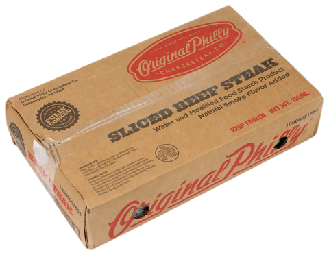 Beef Philly Cooked Beef Sandwich Slices Bulk Pp-blk