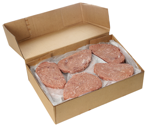 Beef Phily Puck Raw Frozen 6 Oz 23560-204
