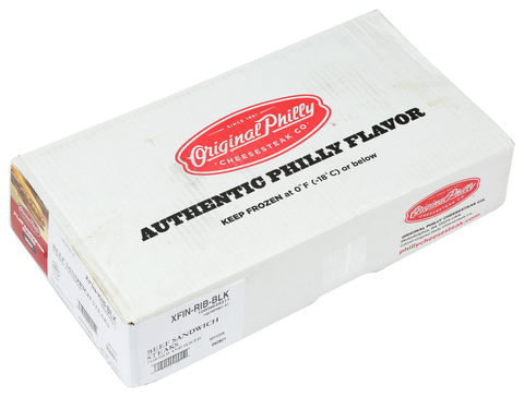 Original Philadelphia BEEF RIBEYE XFINITY SANDWICH SLICES BULK