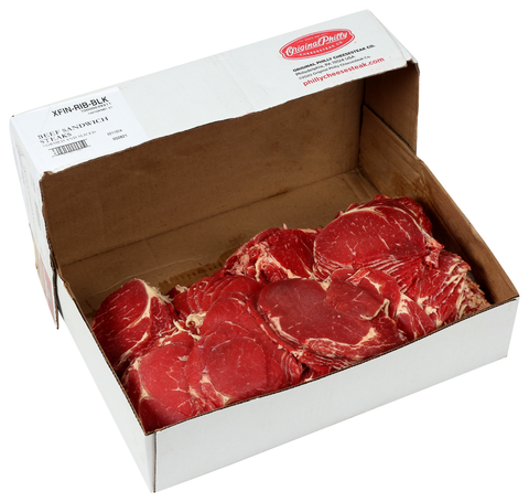 Original Philadelphia BEEF RIBEYE XFINITY SANDWICH SLICES BULK