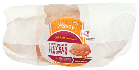Hot 'n' Ready® SANDWICH HONEY MUSTARD CHICKEN IW 5.9 OZ 10000002996