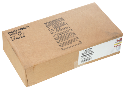 Philly Freedom® BEEF PHILLY TRADITIONAL FLAT STEAK MARINATED WITH FOOD STARCH 3 OZ 10000050300