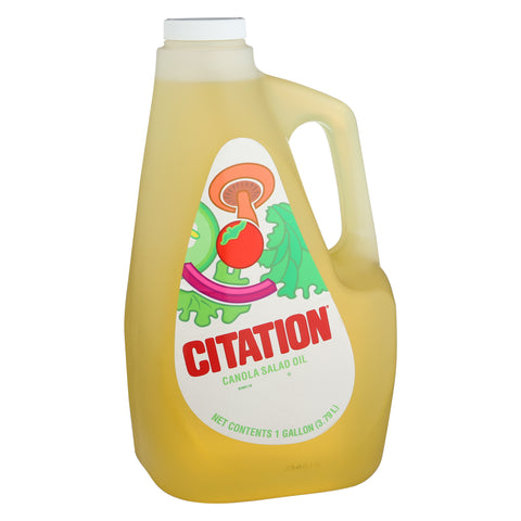 Citation Canola Salad Oil -- 3 Case 1 Gallon