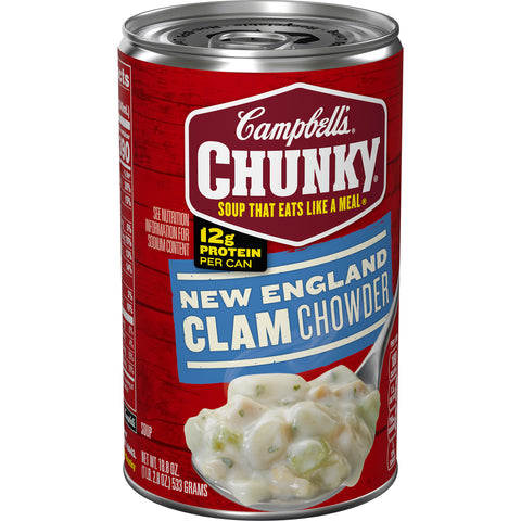 Campbell Chnky Ne Clam Chowder