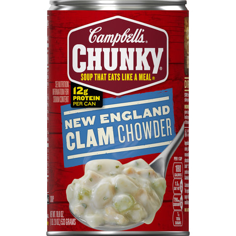 Campbell Chnky Ne Clam Chowder