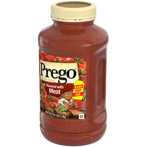 Prego Flavored with Meat Italian Sauce, 45 Ounce -- 6 per case