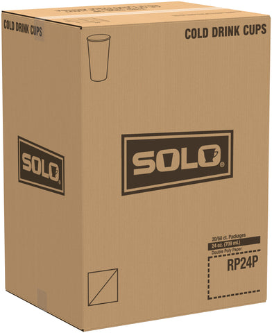 Solo Symphony® CUP PAPER COLD DOUBLE SIDED POLY 24 OZ