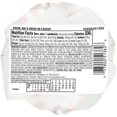 Sandwich Bacon Egg & Cheese Biscuit Iw 3.6 Oz