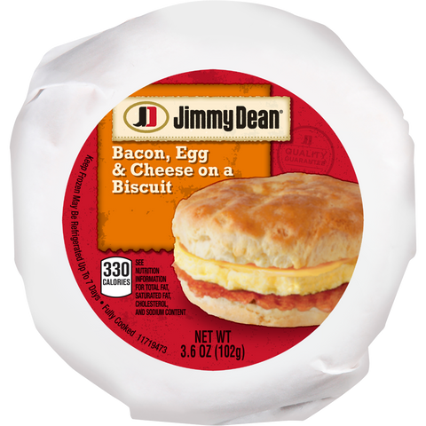 Sandwich Bacon Egg & Cheese Biscuit Iw 3.6 Oz