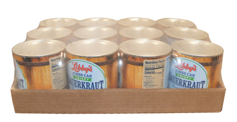 Libby Shredded Sauerkraut, 27 Ounce Can -- 12 per case