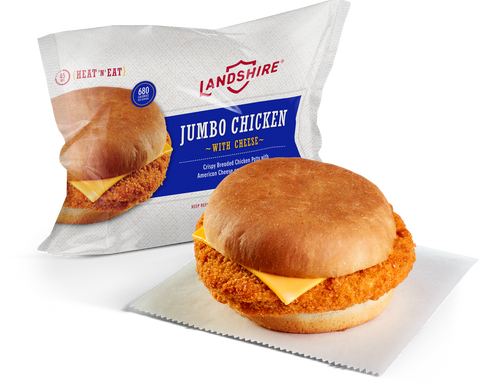 Landshire Big Daddy® SANDWICH CHICKEN CHEESE CRISPY 8 OZ 10000050114