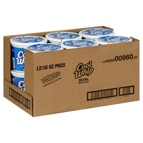 Cool Whip Original Whipped Topping, 16 Ounce -- 12 per case