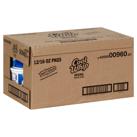 Cool Whip Original Whipped Topping, 16 Ounce -- 12 per case