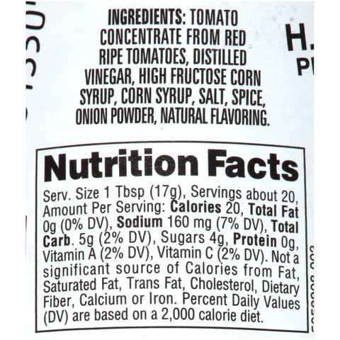 Heinz Ketchup, Wide Mouth Glass, 12 Ounce -- 24 per Case