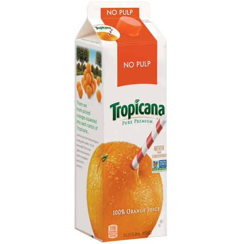 Tropicana Pure Premium JUICE ORANGE PURE PREMIUM CARTON