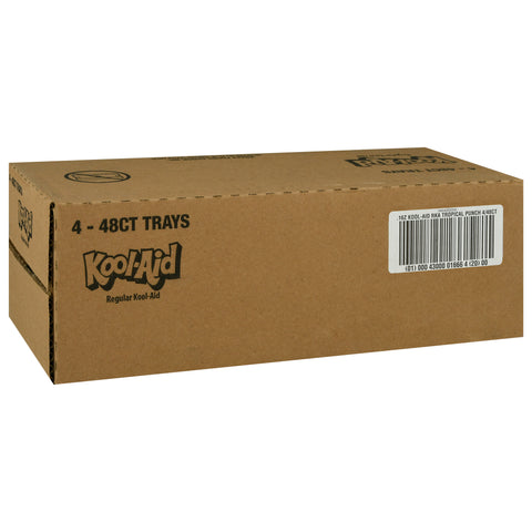 Kraft Kool Aid Tropical Punch Beverage, 0.16 Ounce -- 192 per case.