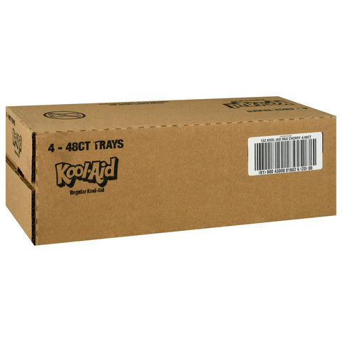 Kraft Kool Aid Cherry Beverage, Unsweetened, 0.13 Ounce -- 192 per case.