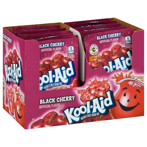 Kool-Aid DRINK MIX BLACK CHERRY POWDER STICK