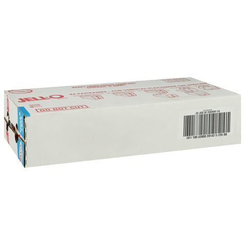 Jello Cherry Sugar Free Gelatin, .3 Ounce -- 24 Case