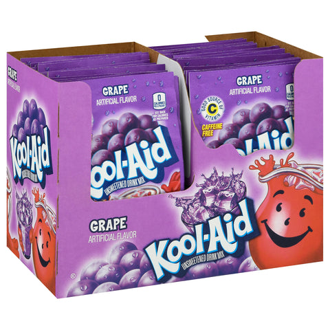 Kraft Kool Aid Grape Beverage, 0.14 Ounce -- 192 per case.