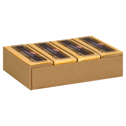 Cheese American Processed Sliced 81-108 Ct
