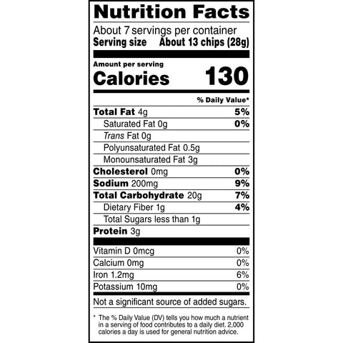 Stacys Snacks Simply Naked Pita Crisps, 6.75 Ounce -- 8 per case.