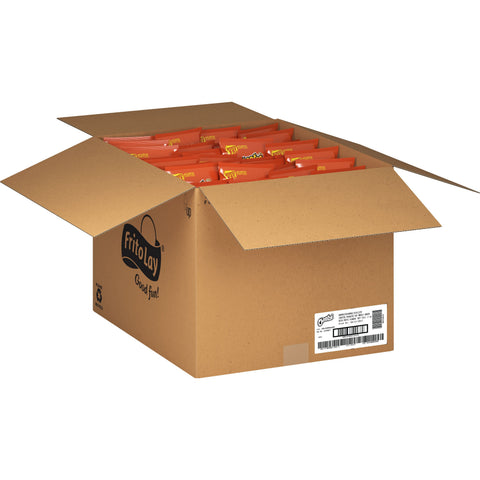 Snack Cheese Puff Reduced Fat Whole Grain Rich Flamin' Hot